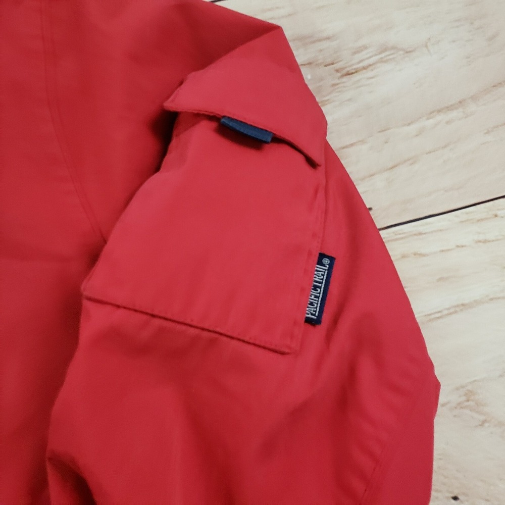 VINTAGE Pacific Trail Jacket Men Extra Large Red Outdoor Parka Coat Hiking Adult - Picture 3 of 13
